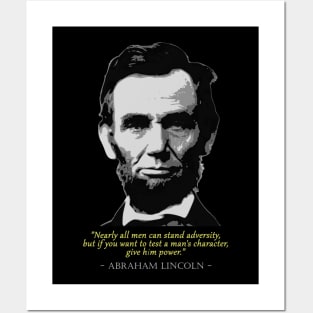 Abraham Lincoln Quote Posters and Art